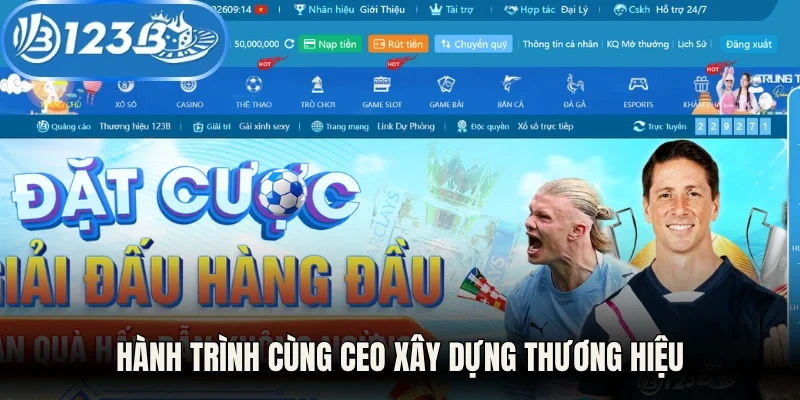 Hành trình cùng CEO xây dựng thương hiệu